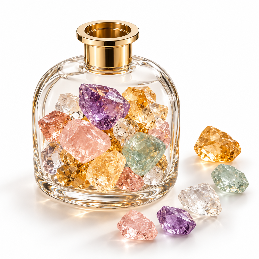 Zenvorac™ LumiGlass Botanical Diffuser Stone Set