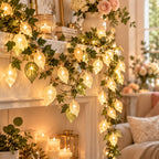 Zenvorac™ LeafGlow Botanical String Light Garland
