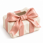 Zenvorac™ RibbonNest Bow Tissue Box Cover